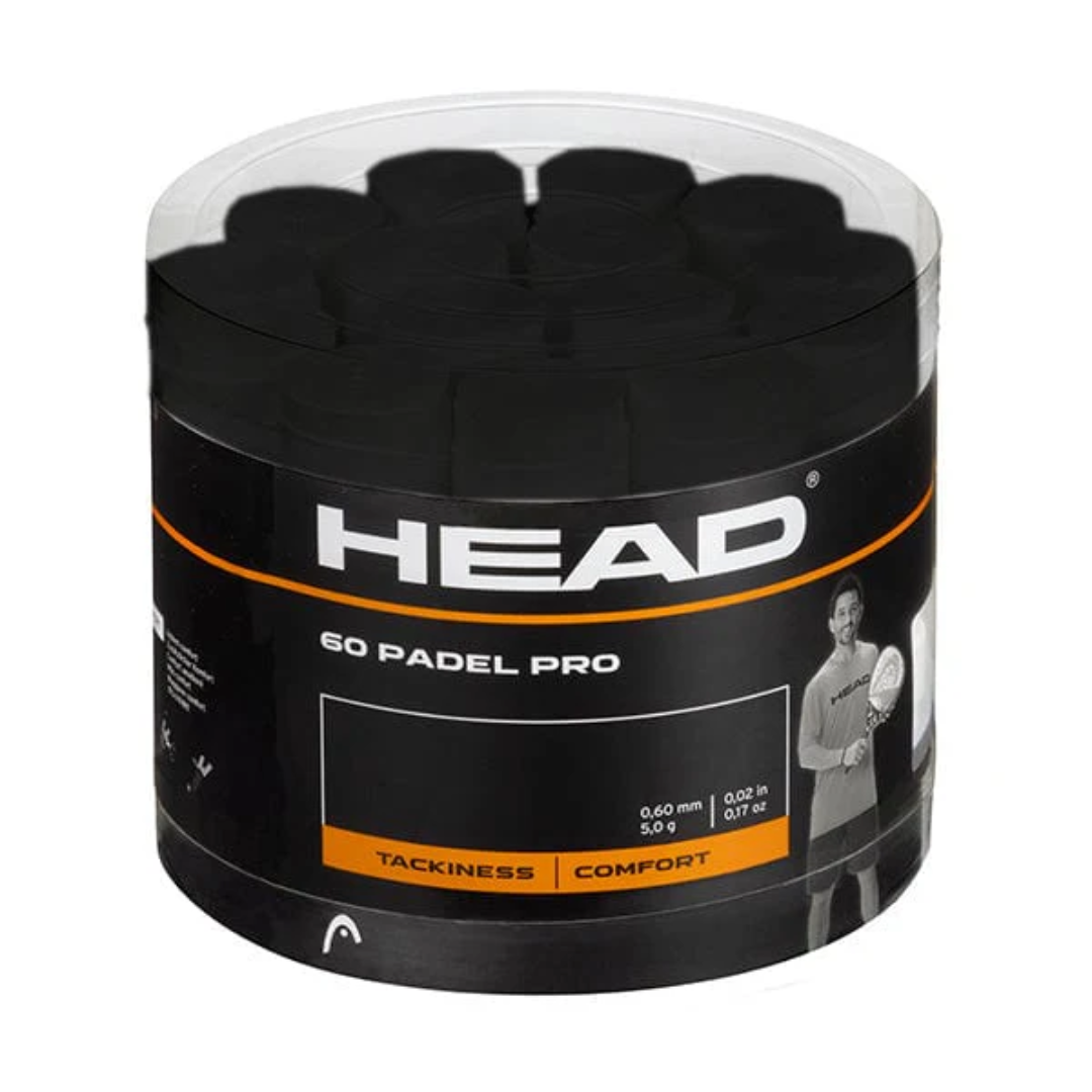 Scatola da 60 overgrips Head Pro padel Nero - Esprit Padel Shop