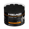Doos met 60 overgrips Head Padel Pro Zwart