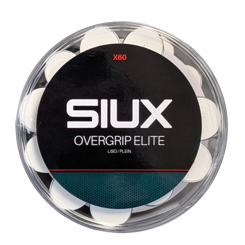 Boîte de 60 Surgrips Siux Elite Noir/Blanc - Esprit Padel Shop