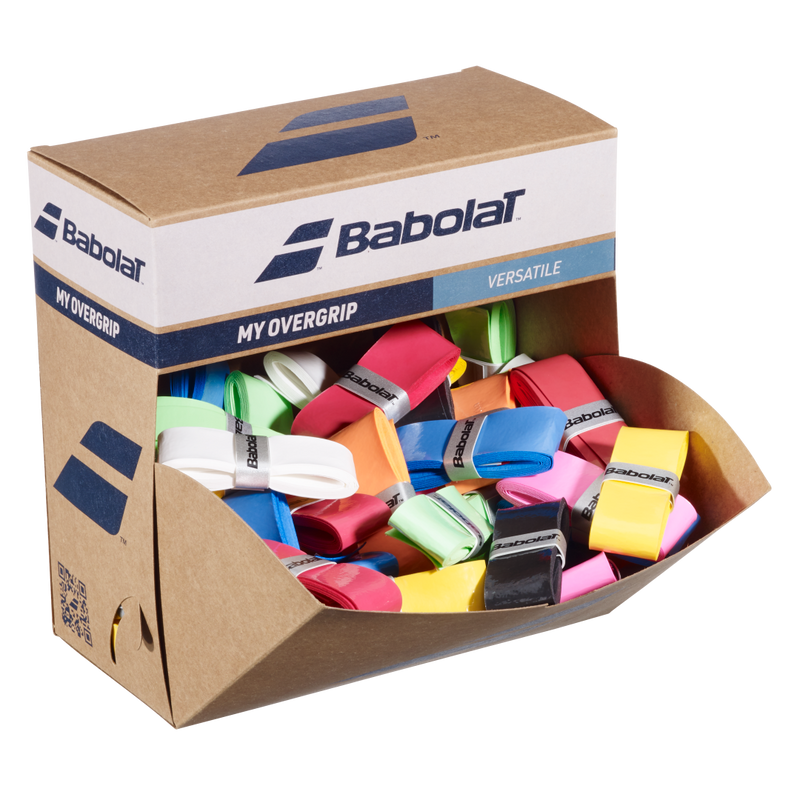 BoŒte de Surgrips Babolat My Overgrip x70 Multicolore - Esprit Padel Shop