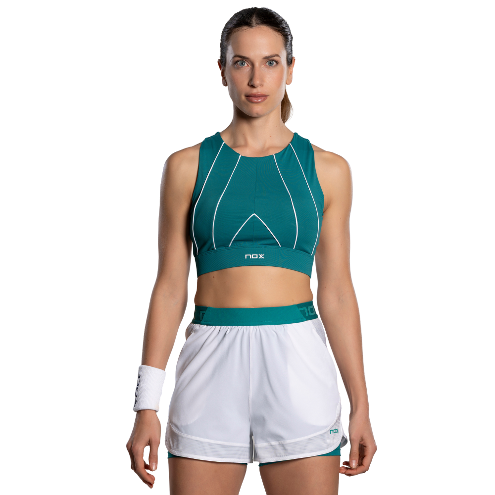 Women's Green Nox Pro Sports Bra 2026 - Esprit Padel Shop