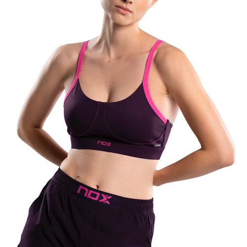 Brassière Nox Pro Violet Femme - Esprit Padel Shop
