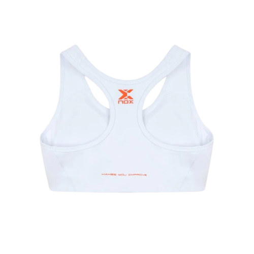 Brassière Nox Team Blanc Femme - Esprit Padel Shop