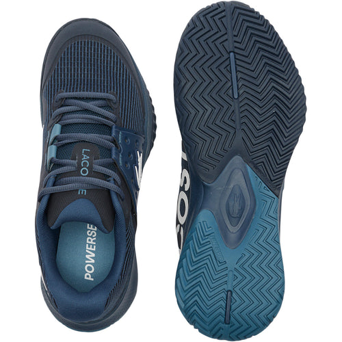 Chaussures de padel Homme Lacoste Power Serve Bleu - Esprit Padel Shop