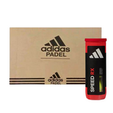 Carton de 24 tubes de 3 balles de padel Adidas Speed X3 - Esprit Padel Shop