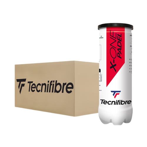 Carton de 24 tubes de balles Tecnifibre X-One - Esprit Padel Shop