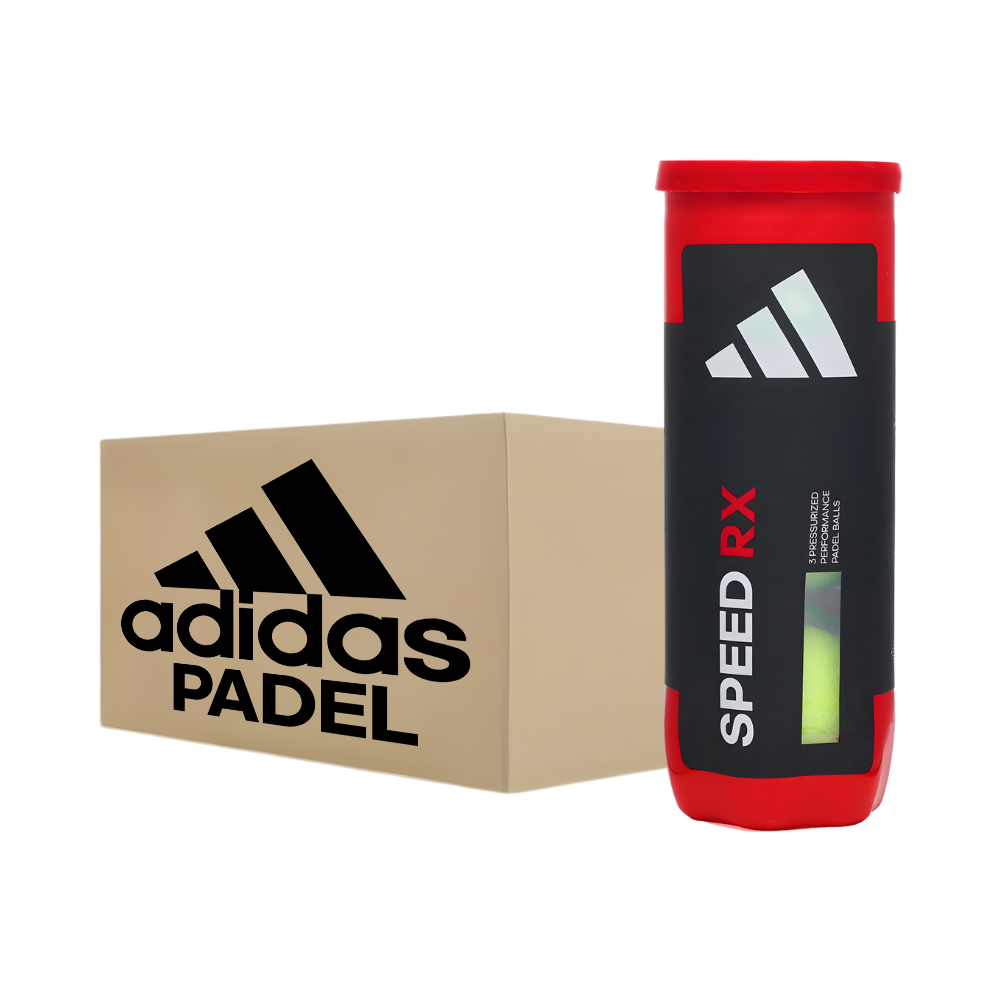 Carton de 24 tubes de balles Adidas Speed RX - Esprit Padel Shop