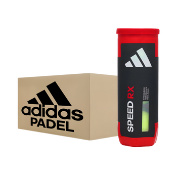 Carton de 24 tubes de balles Adidas Speed RX - Esprit Padel Shop