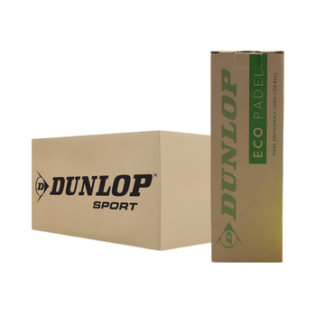 Carton de 24 tubes de balles Dunlop Eco Padel - Esprit Padel Shop