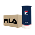 Box of 24 tubes of Fila Premium Padel balls