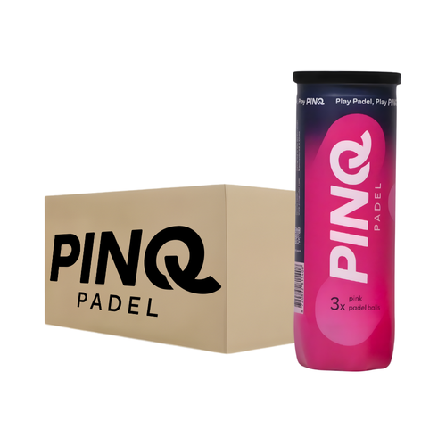 Carton de 24 tubes de balles Pinq Padel - Esprit Padel Shop