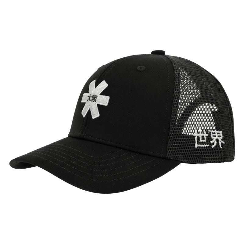 Casquette Osaka Trucker Noir - Esprit Padel Shop