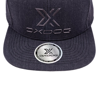 Casquette Oxdog X flat Noir zoom- Esprit Padel Shop