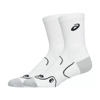 Chaussettes Asics Court+ Crew Blanc - Esprit Padel Shop