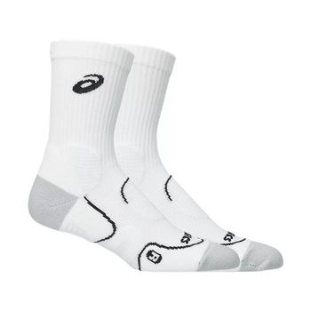 Chaussettes Asics Court+ Crew Blanc - Esprit Padel Shop