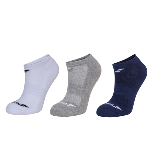 Chaussettes Babolat Invisible pairs X3 Trois couleurs - Esprit Padel Shop