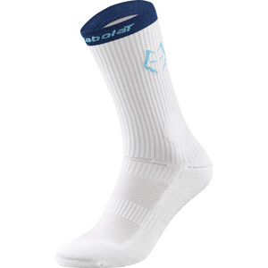 Chaussettes Babolat Mid-Calf Socks Juan Lebron Blanc 2025 - Esprit Padel Shop