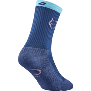 Chaussettes Babolat Mid-Calf Socks Juan Lebron Bleu Marine 2025 - Esprit Padel Shop