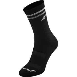 Chaussettes Babolat Single Socks Noir 2024 - Esprit Padel Shop