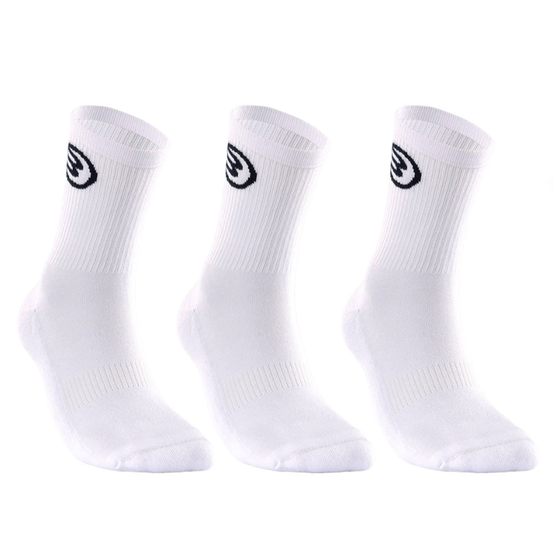 Chaussettes Bullpadel BP252 I Blanc x3 - Esprit Padel Shop