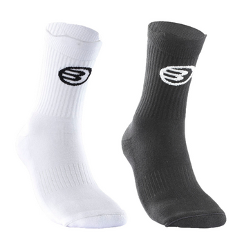 Chaussettes Bullpadel BP253 I Blanc/Noir x2 - Esprit Padel Shop