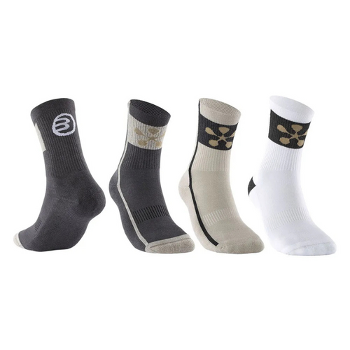 Chaussettes Bullpadel Premier Padel Long x3 - Esprit Padel Shop