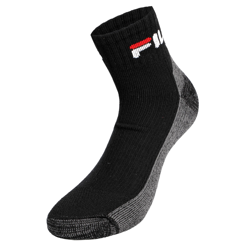 Chaussettes Fila Quarter Sport Noir - Esprit Padel Shop