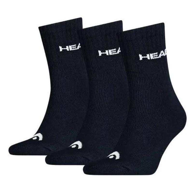 Chaussettes Head Tennis 3P Club Noir - Esprit Padel Shop