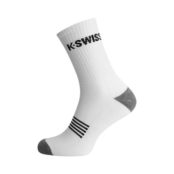 Chaussettes K-Swiss Crew Blanc x3 - Esprit Padel Shop