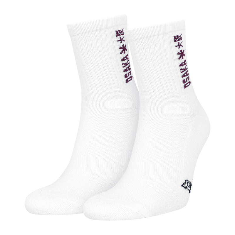 Chaussettes Osaka Duo Blanc/Rouge - Esprit Padel Shop