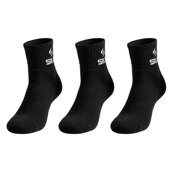 Chaussettes Siux Basic Medium Noir x3 - Esprit Padel Shop