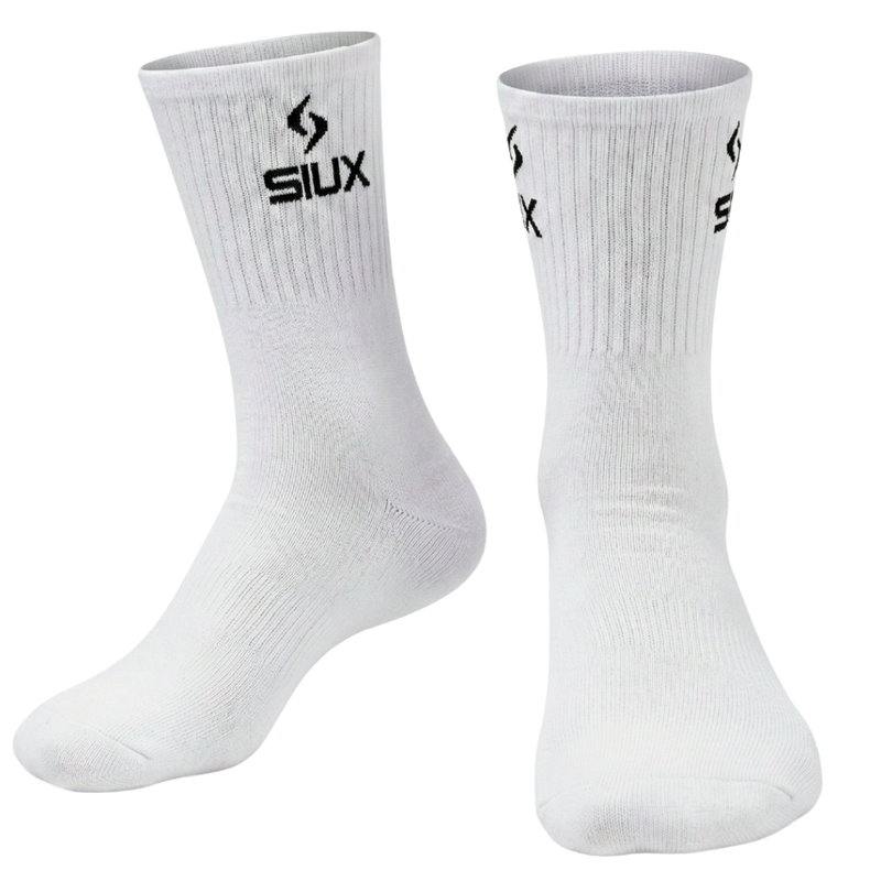 Chaussettes Siux Basic High Blanc x3 - Esprit Padel Shop