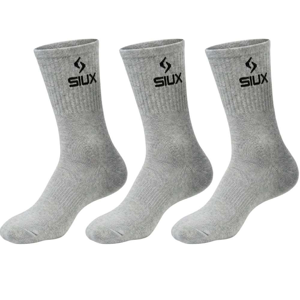 Calcetines Siux Basic High Gris x3 - Esprit Padel Shop