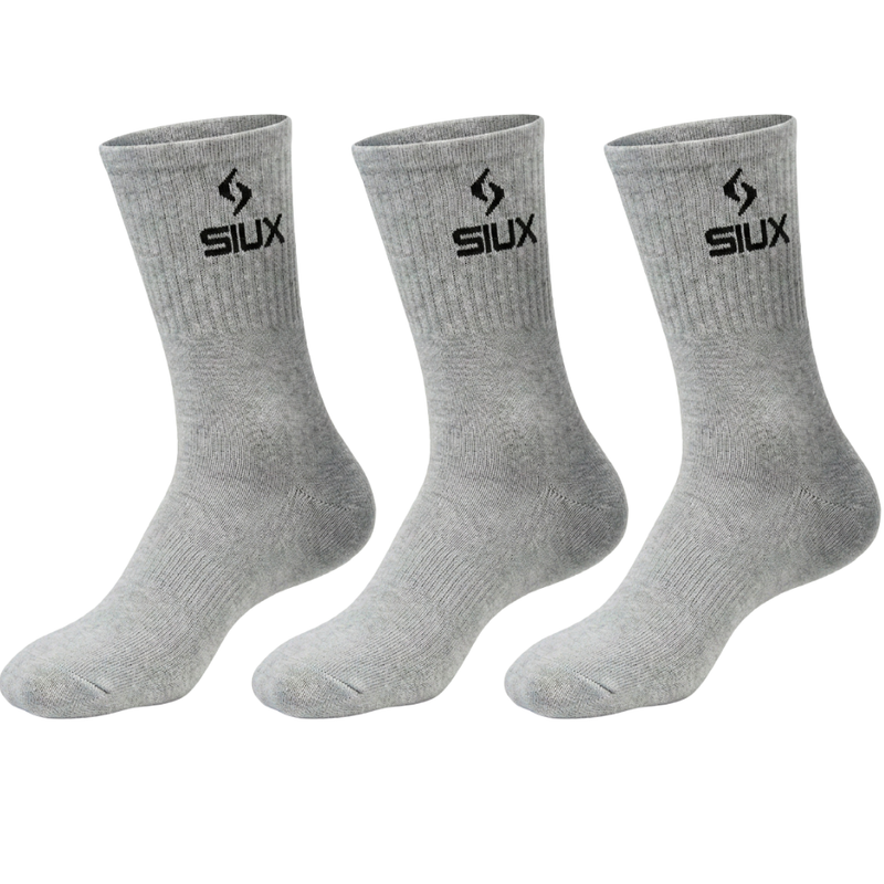 Chaussettes Siux Basic High Gris x3 - Esprit Padel Shop