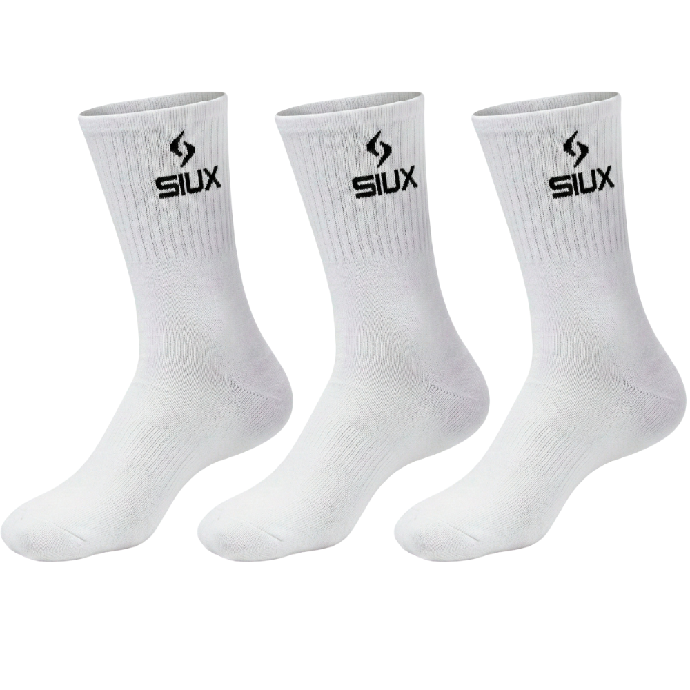 Calze Siux Basic High Bianco x3 - Esprit Padel Shop