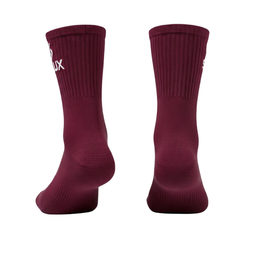 Chaussettes Siux Groove High Bleu/Bordeaux x2 - Esprit Padel Shop