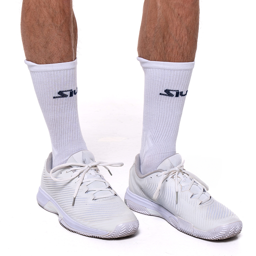 Calze Siux Reveal High Bianco/Blu x2 - Esprit Padel Shop