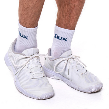 Chaussettes Siux Reveal Medium Blanc/Bleu Marine x2 - Esprit Padel Shop