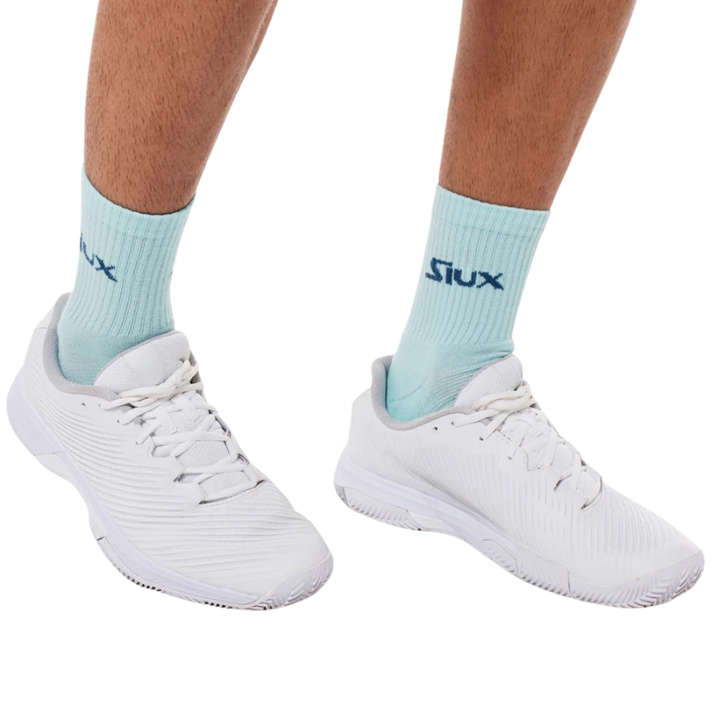 Chaussettes Siux Reveal Medium Blanc/Bleu x2 - Esprit Padel Shop