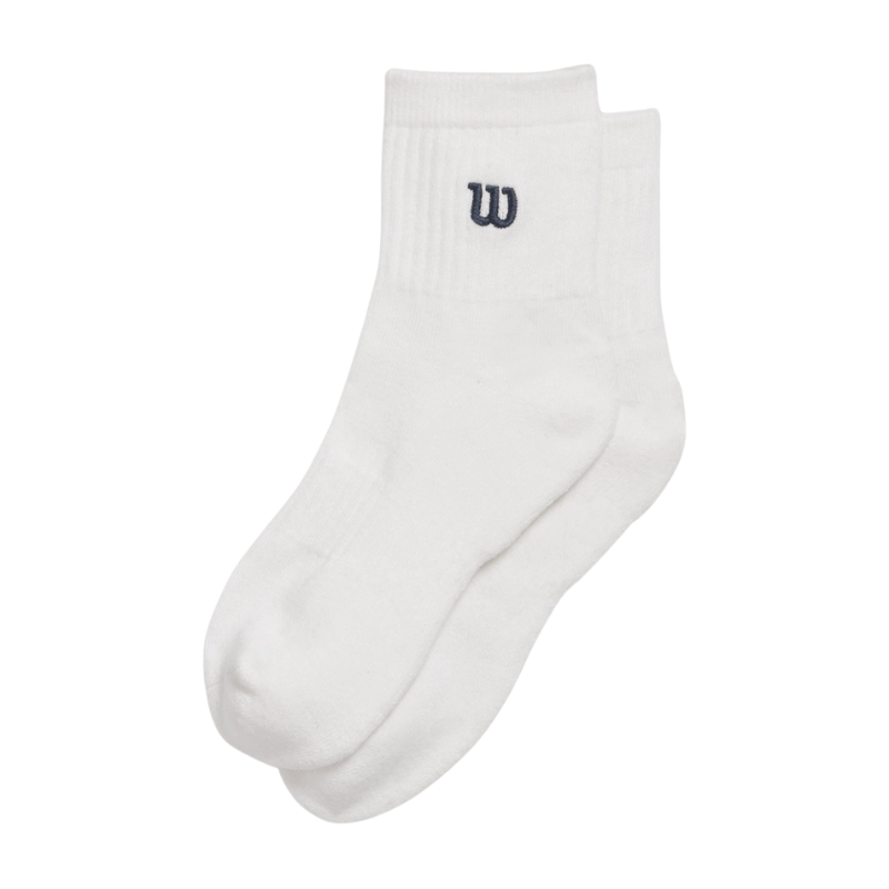 Chaussettes Wilson Quarter-Lenght Blanc - Esprit Padel Shop