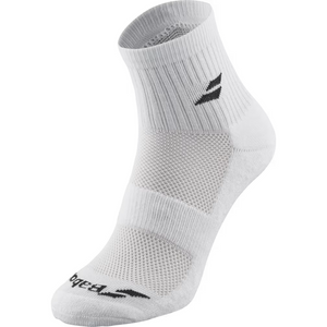 Chaussettes Babolat Quarter Pack x3 Blanc - Esprit Padel Shop