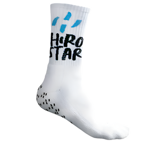 Chaussettes Hirostar Grip Force Blanc - Esprit Padel Shop