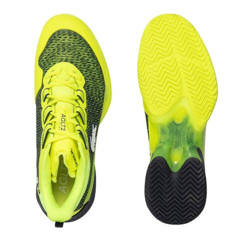 Chaussure de padel Homme Lacoste Ultra Jaune - Esprit Padel Shop