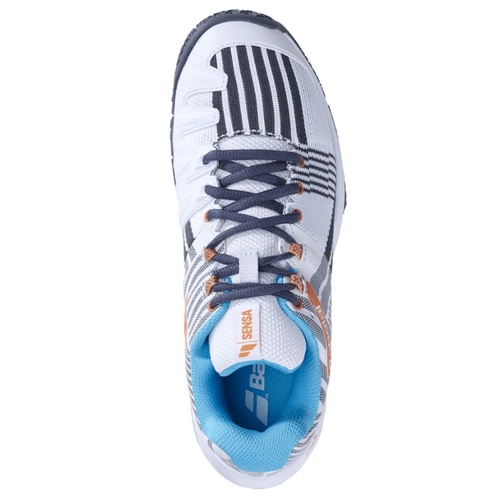 Chaussures de padel Femme Babolat Sensa Blanc Face - Esprit Padel Shop