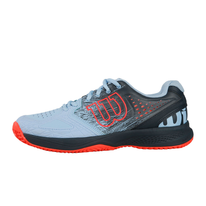 Chaussures de Padel Femme Wilson KAOS Compt 2.0 Gris/Orange Cote - Esprit Padel Shop