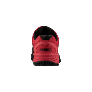 Chaussures de padel Homme K-Swiss Hypercourt EXP HB Noir/Rouge Arriere - Esprit Padel Shop
