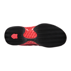 Chaussures de padel Homme K-Swiss Hypercourt EXP HB Noir/Rouge Semelle - Esprit Padel Shop
