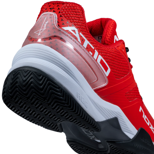 Chaussures de padel Homme Nox AT10 Rouge Arrière - Esprit Padel Shop