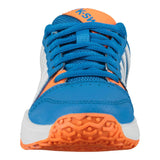 Chaussures de padel Junior K-Swiss Court Smash OMNI Bleu/Orange Face - Esprit Padel Shop