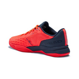 Chaussures de padel Junior Head Revolt Pro 3.5 Clay Orange/Bleu 3q - Esprit Padel Shop